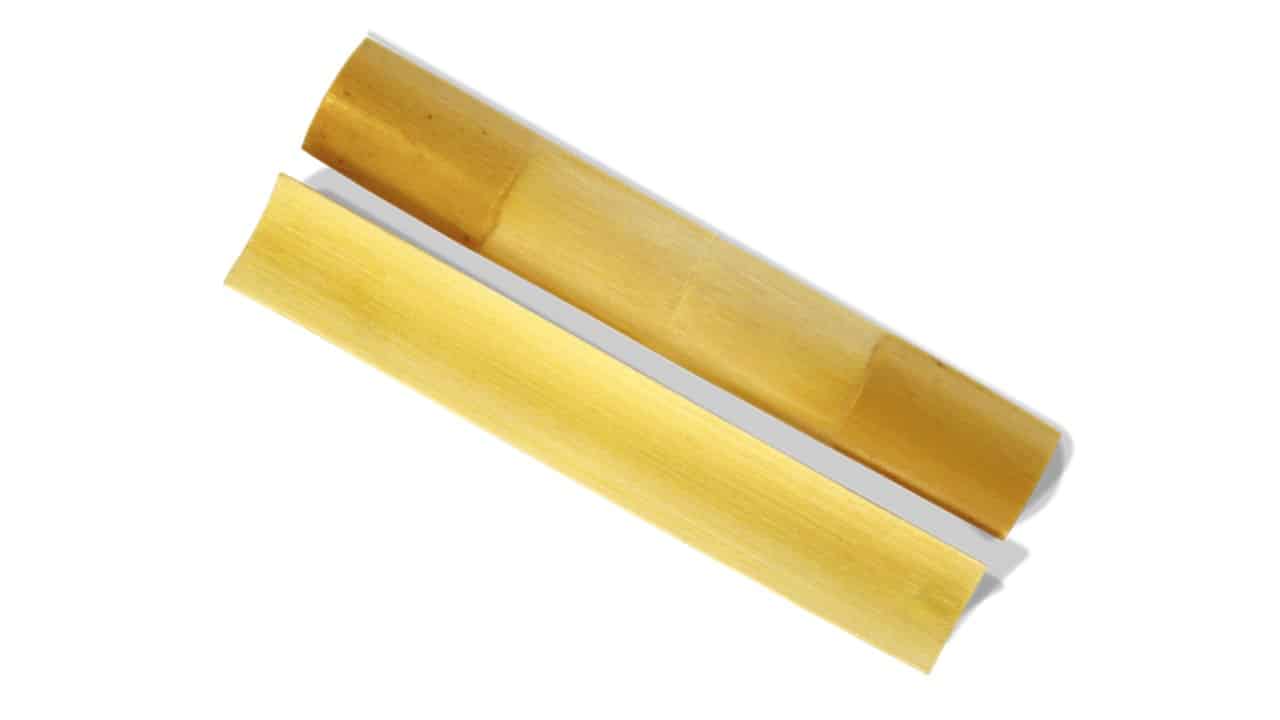 10 González gouged and scraped bassoon blades