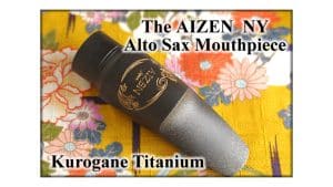 Boquilla Aizen ASNYT New York Titanium para saxo alto