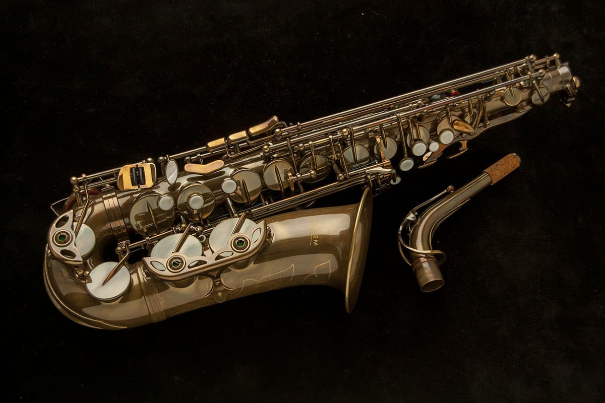 Saxo alto Harlem AS-400 Nuevo! Lacado vintage