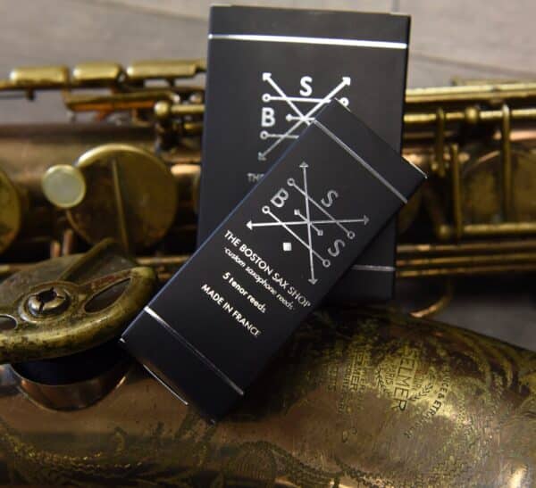 Box of 10 "Boston Sax Shop" reeds for tenor saxophone