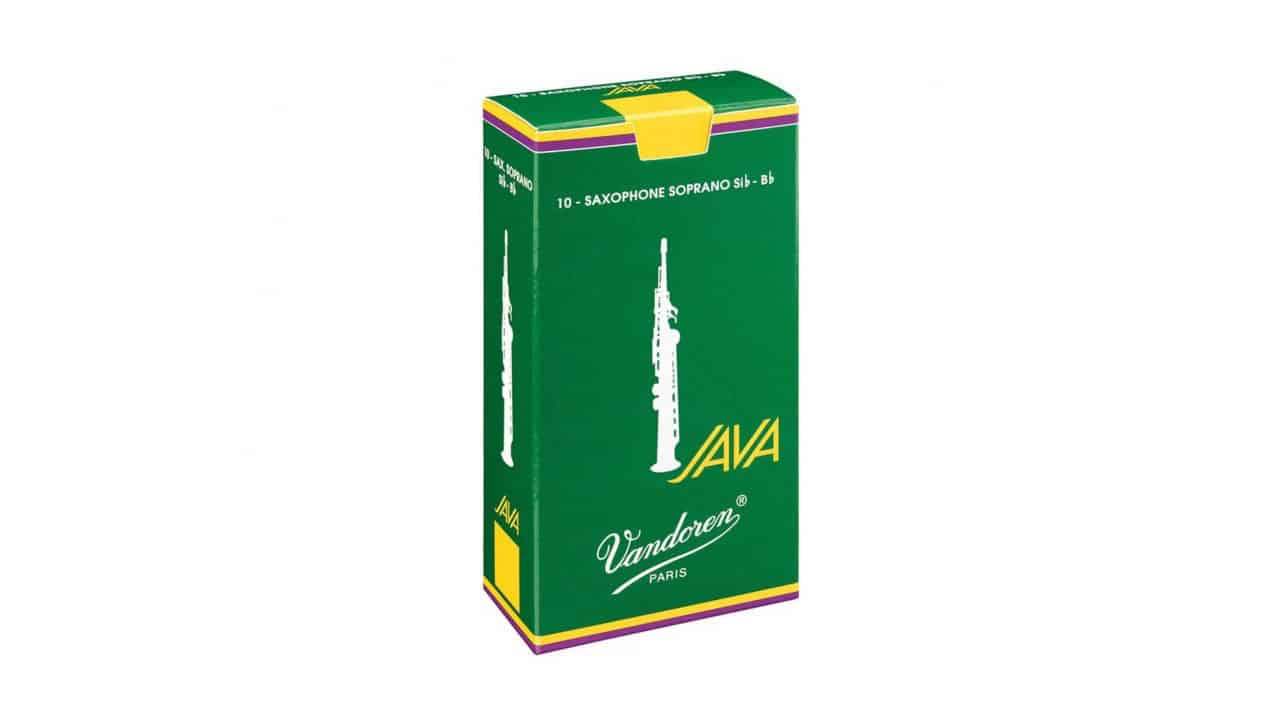 Box of 10 Vandoren Java Reeds for Soprano Saxophone