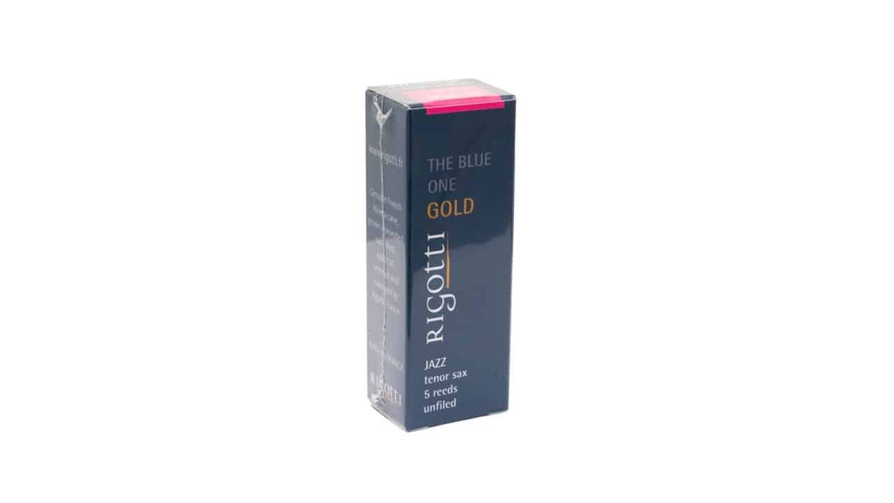 Caja de 5 Cañas Rigotti Gold para saxo tenor