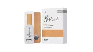 Box of 10 D'Addario Organic Reserve Evolution Clarinet Reeds