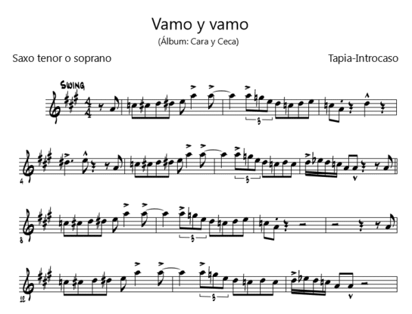 The Saxophones of La Mississippi- Vol. 3 (PDF digital download)