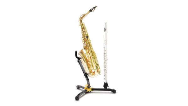 Hercules DS-532B stand for alto or tenor saxophone + clarinet or flute
