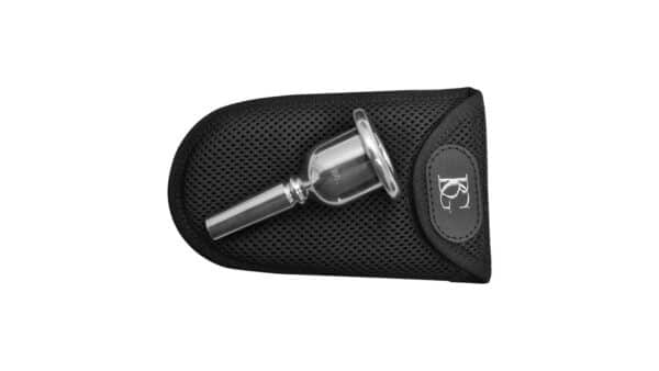 BG Mouthpiece holder for tenor saxophone, baritone, bass clarinet or tuba mouthpieces