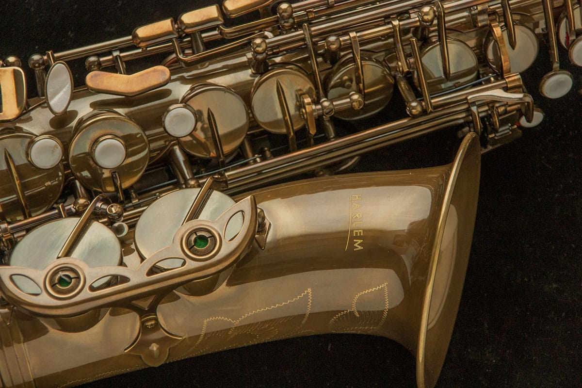 Saxo alto Harlem AS-400 Nuevo! Lacado vintage - Imagen 7