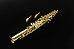 Harlem SST-400 Soprano saxophone New! With case lightweight
