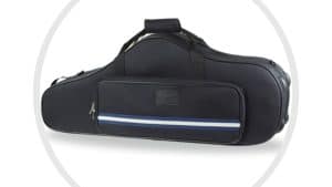 Estuche para Saxo Tenor ORTOLA 9903 BGD NEGRO