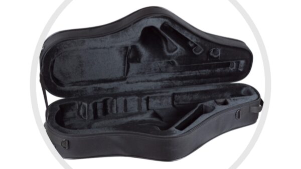 ORTOLA 9903 BGD BLACK Tenor Saxophone Case BLACK