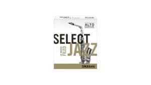 Box of 10 D'Addario Select Jazz Filed Alto Saxophone Reeds