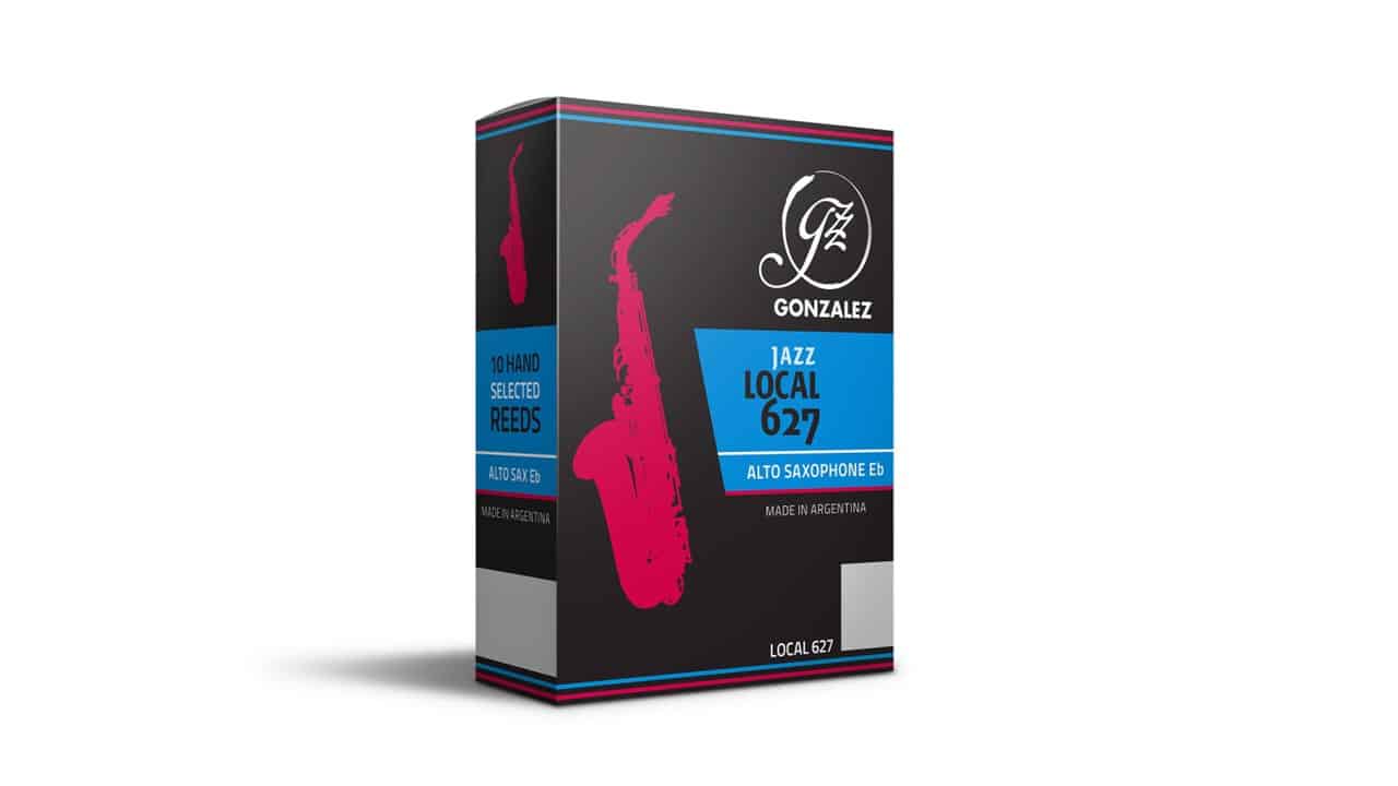 Caja de 10 Cañas González "Jazz Local 627" para saxo alto