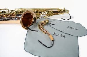 Bambú cleaning cloth set for tenor saxophone
