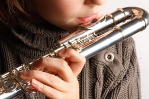 Curved headjoint for transverse flute (for Kids)