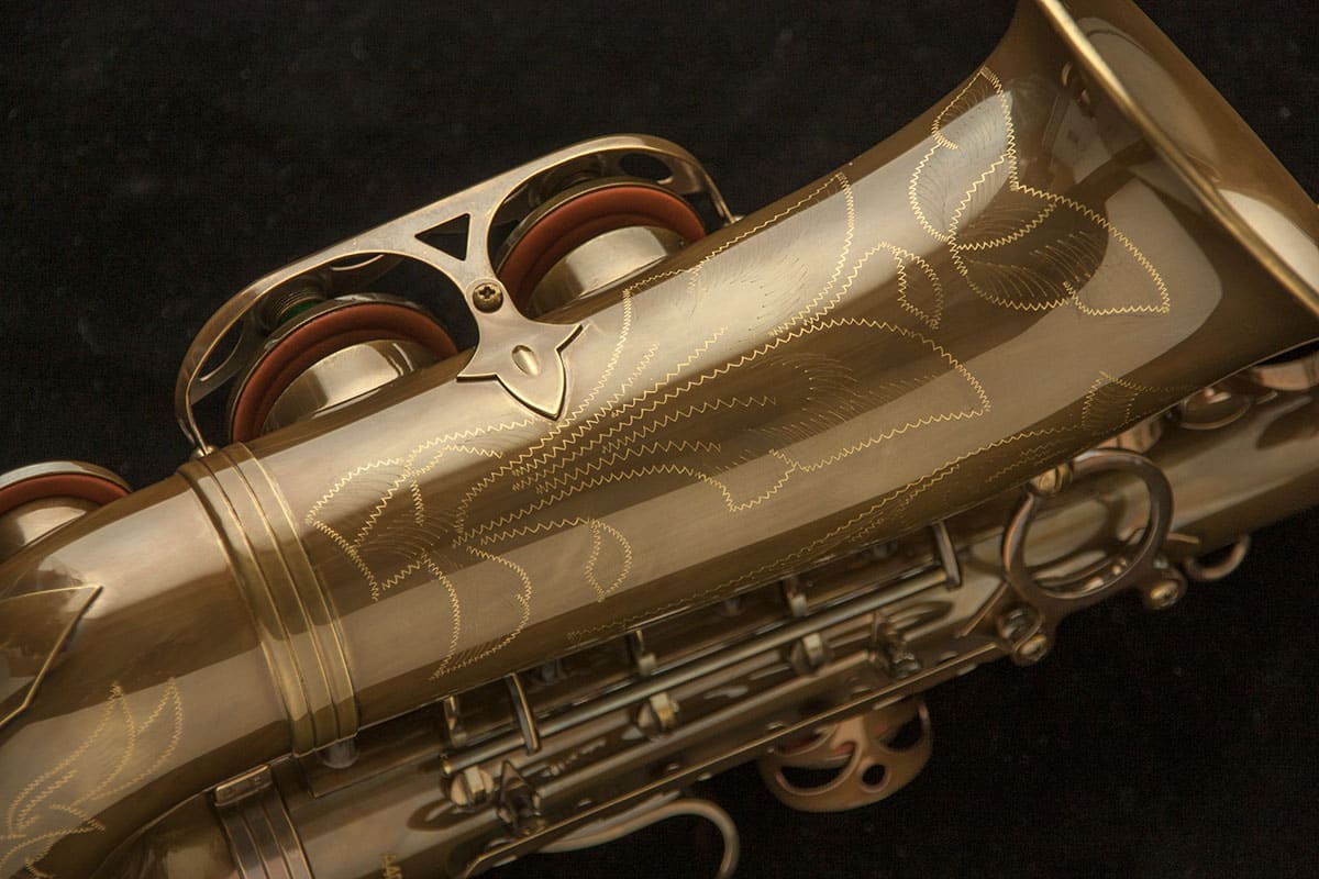 Saxo alto Harlem AS-400 Nuevo! Lacado vintage - Imagen 4