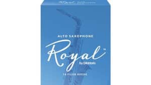 Box of 10 D'Addario Royal Alto Saxophone Reeds