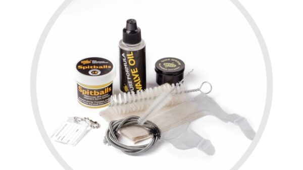 Study Kit: Taylor Collins TR-1 Trumpet + Bach Mouthpiece + Maintenance and Lubricant Kit