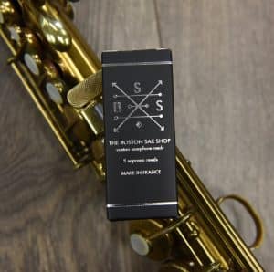 Box of 5 "Boston Sax Shop" reeds for soprano saxophone