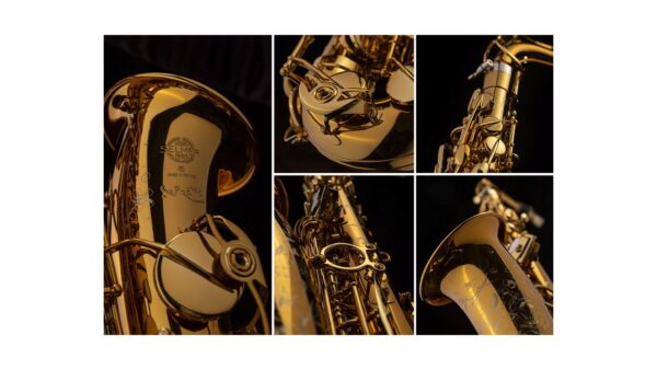 Selmer Supreme DGG Alto Sax Goldmessing Engraved