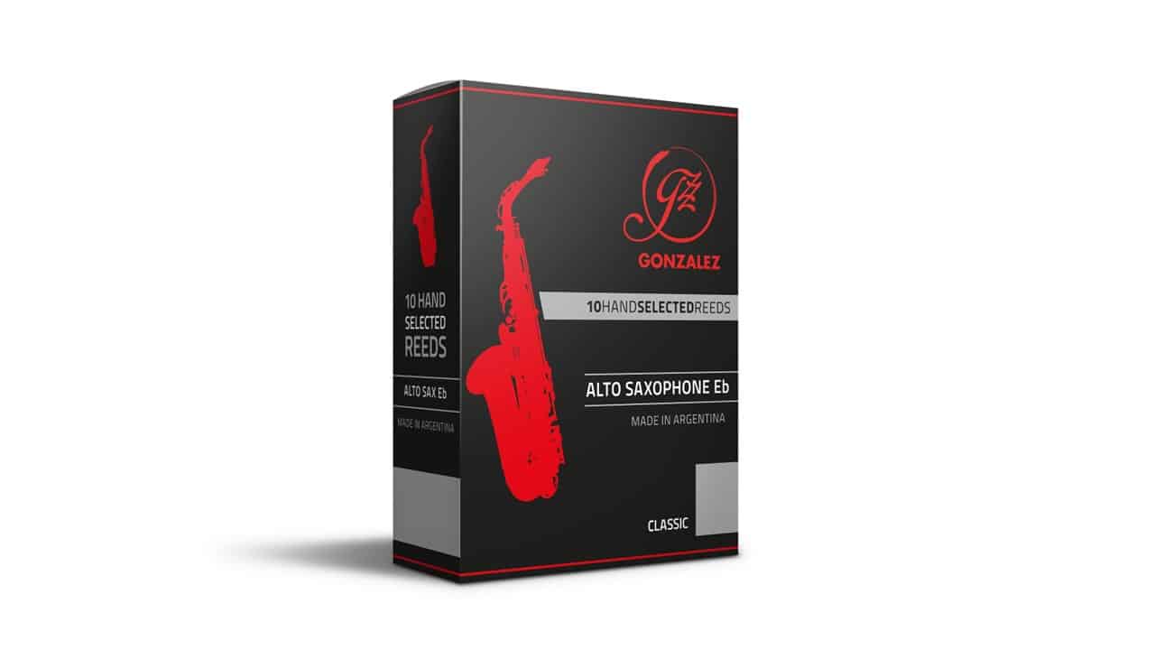Caja de 10 Cañas González "Classic" para saxo alto