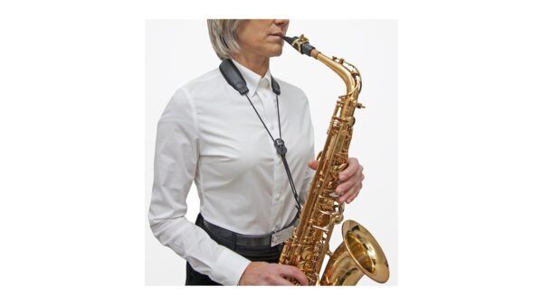 BG "S-20M" strap for alto, tenor or soprano saxophones