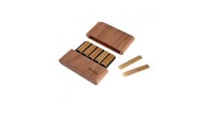 Bambú reed case for 10 Alto Saxophone or Clarinet reeds