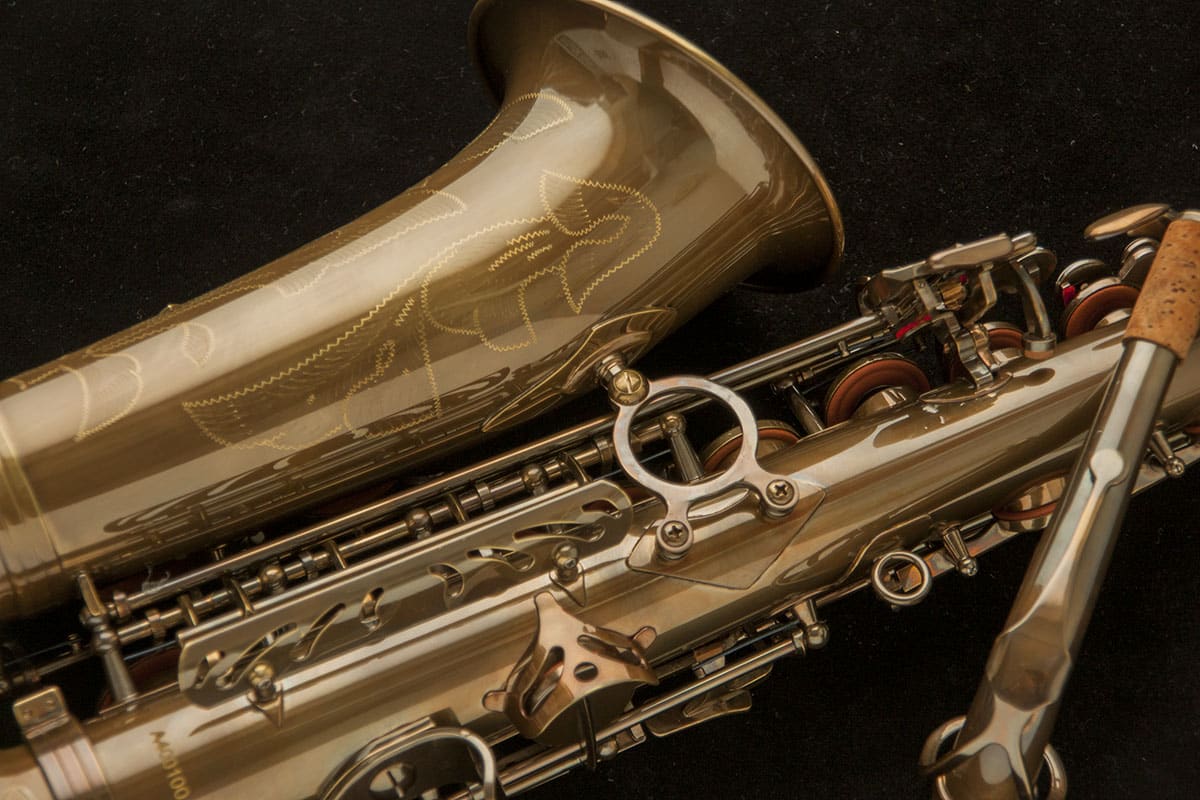 Saxo alto Harlem AS-400 Nuevo! Lacado vintage - Imagen 3