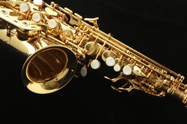 Saxo soprano Curvo Harlem SSC-310 Nuevo! Con estuche ligero
