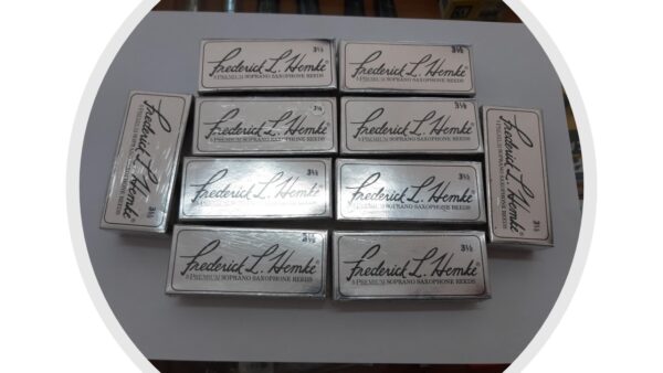 Caja de 5 Cañas Hemke "Vintage Packaging" para saxo soprano 3.5