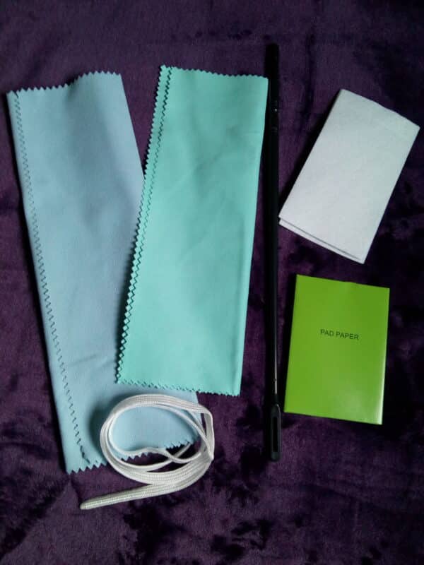 Cleaning and maintenance set for Flute