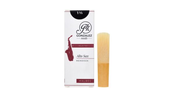 Caja de 5 Cañas González "Malbec" para saxo alto