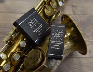 Caja de 5 Cañas "Boston Sax Shop" para saxo alto