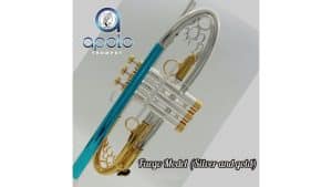 Apolo Trumpet "Fuego" Silver plated and gold plated
