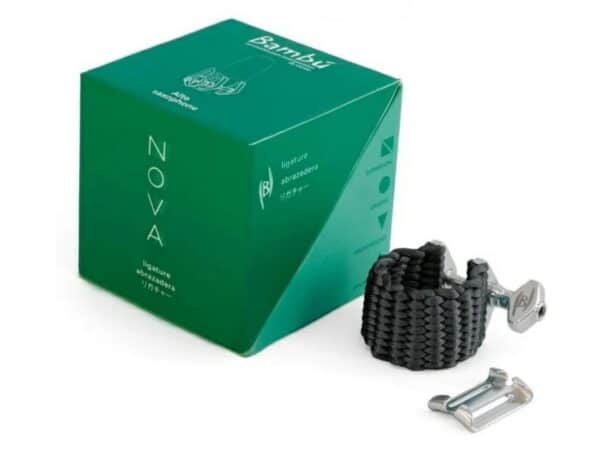 Abrazadera Bambú Nova para Saxo Alto