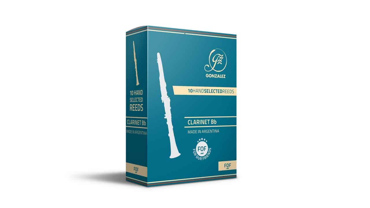 Caja de 10 Cañas González "FOF" para clarinete en Bb