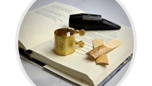 Abrazadera Boston Sax Shop "Superlative" para saxo alto