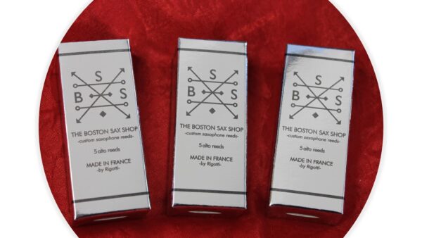 Caja de 5 Cañas Boston Sax Shop "Silver Label" para saxo alto