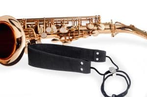 Double Leather Bambú Strap for alto saxophone or soprano