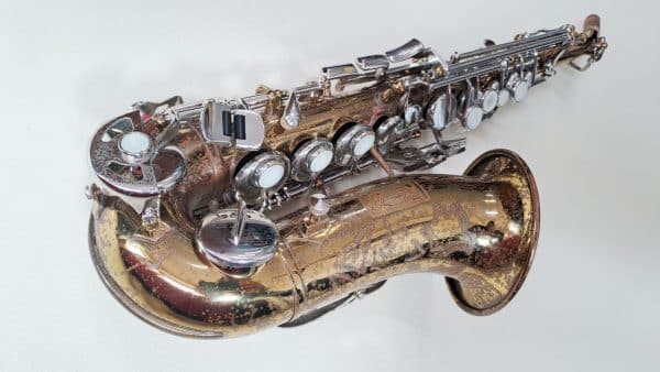 Borgani curved soprano saxophone