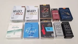 Pack de 10 Cañas "Brass Market Jazz Combo" para saxo alto