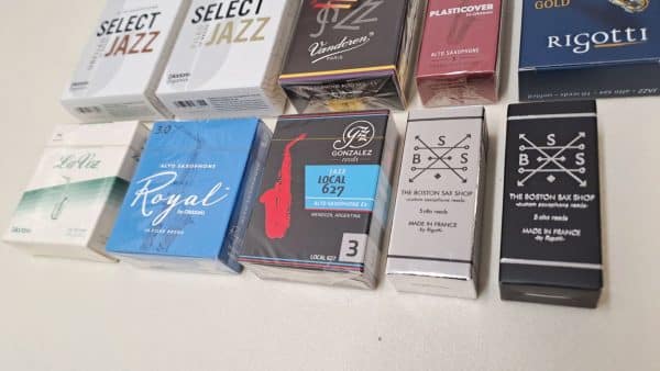 Pack of 10 reeds for alto saxophone "Brass Market Jazz Combo"