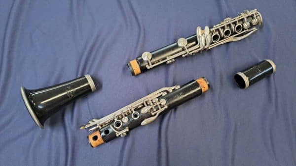 Noblet clarinet, wooden body