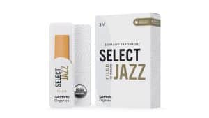 Box of 10 Reeds D'Addario Select Jazz Filed for Saxophone Soprano