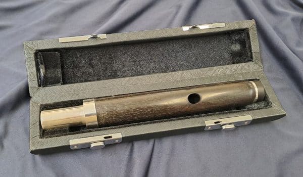 Flute Head granadilla wood and silver Marcello Flutes