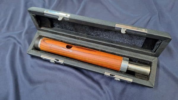 Cabeza de flauta travesera Marcello Flutes de cocobolo y alpaca