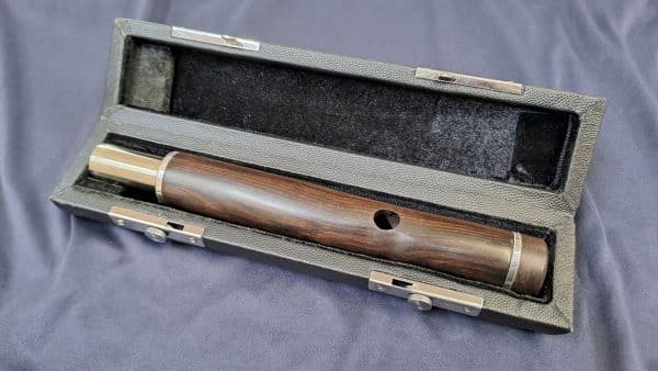 Cabeza de flauta travesera Marcello Flutes de granadilla y alpaca