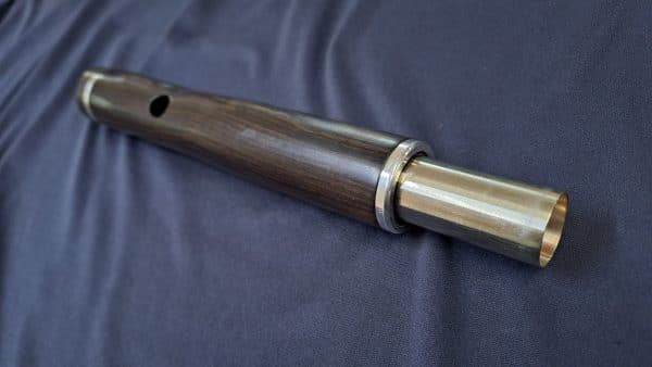 Cabeza de flauta travesera Marcello Flutes de granadilla y alpaca