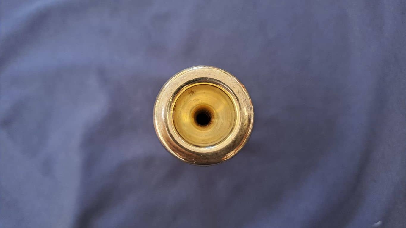Bach CORP 10C mouthpiece for trumpet - gold plated - Image 3