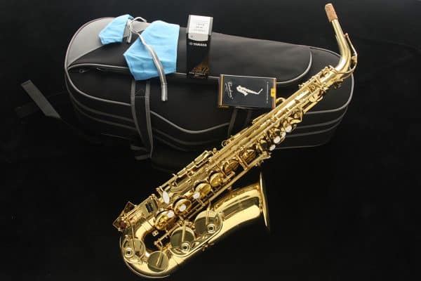 Student Kit: Harlem Alto Saxophone + Selmer Mouthpiece + Vandoren Reeds + BG Swabs & more