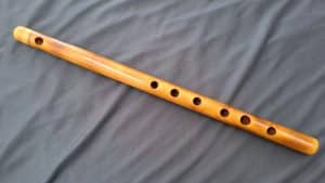 Patrick Olwell B-flat bamboo Flute